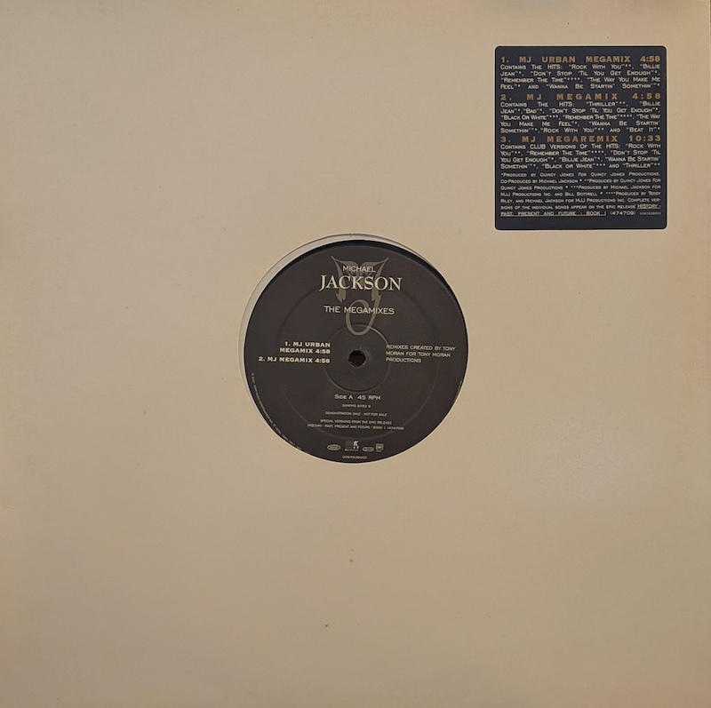 画像1: MICHAEL JACKSON / THE MEGAMIXES (12")♪