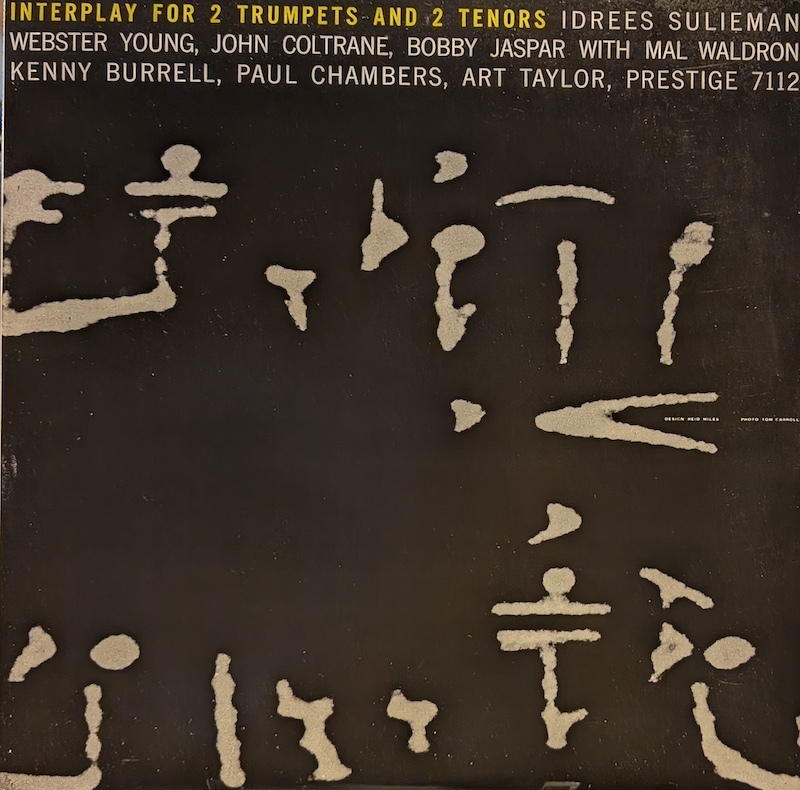 画像1: IDREES SULIEMAN・WEBSTER YOUNG・JOHN COLTRANE・BOBBY JASPER etc. / INTERPLAY FOR 2 TRUMPETS AND 2 TENORS (LP)♪