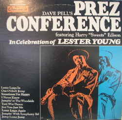 画像1: JOE WILLIAMS / DAVE PELL'S PREZ CONFERENCE (LP)♪